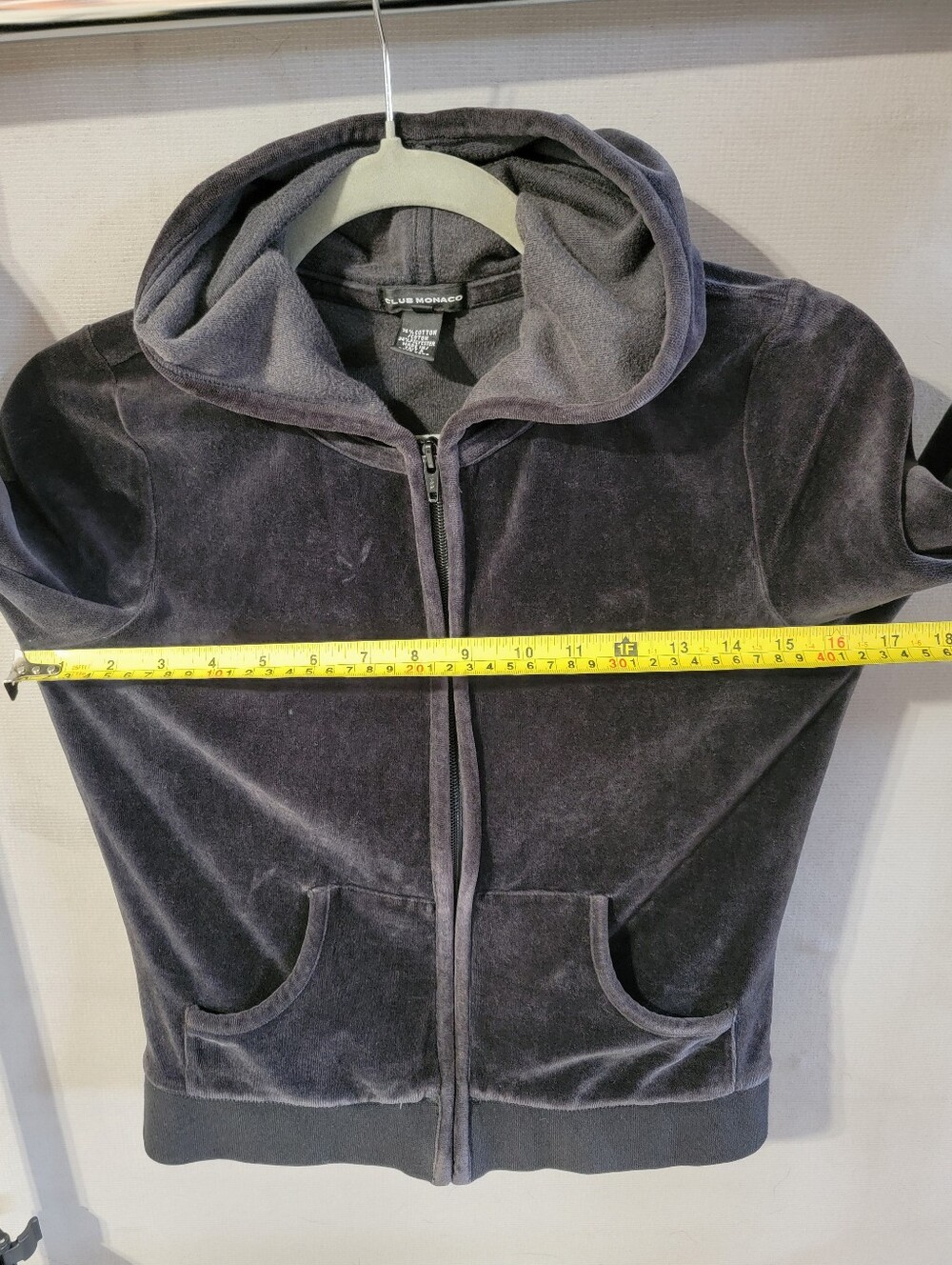 Club Monaco Vintage Zip-Up - Picture 2 of 5